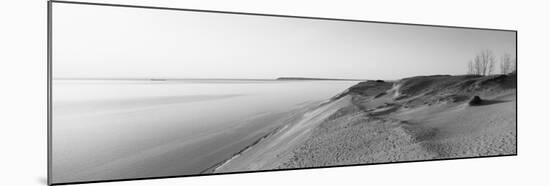 Sand Dunes at the Lakeside, Sleeping Bear Dunes National Lakeshore, Lake Michigan, Michigan, USA-null-Mounted Photographic Print