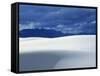 Sand Dunes at White Sands National Monument, New Mexico, USA-Diane Johnson-Framed Stretched Canvas