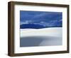 Sand Dunes at White Sands National Monument, New Mexico, USA-Diane Johnson-Framed Photographic Print