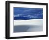 Sand Dunes at White Sands National Monument, New Mexico, USA-Diane Johnson-Framed Photographic Print