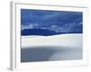 Sand Dunes at White Sands National Monument, New Mexico, USA-Diane Johnson-Framed Photographic Print