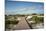 Sand Dunes Boardwalk-forestpath-Mounted Photographic Print