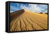 Sand Dunes, Desert in Death Valley.-lucky-photographer-Framed Stretched Canvas