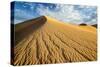 Sand Dunes, Desert in Death Valley.-lucky-photographer-Stretched Canvas