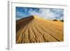 Sand Dunes, Desert in Death Valley.-lucky-photographer-Framed Photographic Print