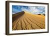 Sand Dunes, Desert in Death Valley.-lucky-photographer-Framed Photographic Print