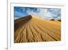 Sand Dunes, Desert in Death Valley.-lucky-photographer-Framed Photographic Print