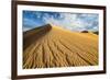 Sand Dunes, Desert in Death Valley.-lucky-photographer-Framed Photographic Print