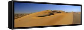 Sand Dunes, Erg Chebbi, Sahara Desert Near Merzouga (Erfoud), Morocco-Lee Frost-Framed Stretched Canvas