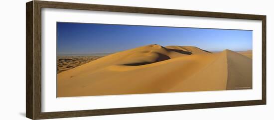 Sand Dunes, Erg Chebbi, Sahara Desert Near Merzouga (Erfoud), Morocco-Lee Frost-Framed Photographic Print