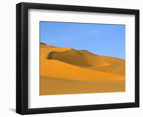 Sand Dunes, Erg Murzuq, Sahara Desert, Fezzan, Libya, North Africa, Africa-Sergio Pitamitz-Framed Photographic Print