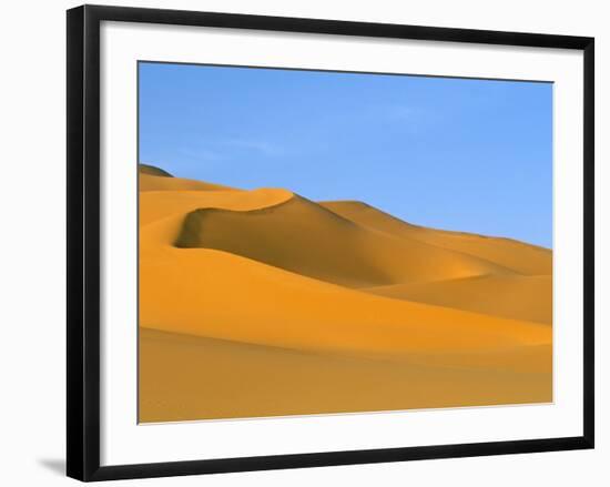 Sand Dunes, Erg Murzuq, Sahara Desert, Fezzan, Libya, North Africa, Africa-Sergio Pitamitz-Framed Photographic Print