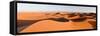 Sand Dunes in a Desert, Erg Chigaga, Sahara Desert, Morocco-null-Framed Stretched Canvas