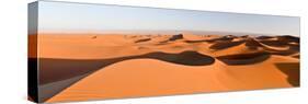 Sand Dunes in a Desert, Erg Chigaga, Sahara Desert, Morocco-null-Stretched Canvas