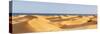 Sand Dunes in a Desert, Maspalomas, Grand Canary, Canary Islands, Spain-null-Stretched Canvas