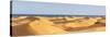 Sand Dunes in a Desert, Maspalomas, Grand Canary, Canary Islands, Spain-null-Stretched Canvas