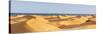 Sand Dunes in a Desert, Maspalomas, Grand Canary, Canary Islands, Spain-null-Stretched Canvas