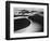 Sand dunes in a desert, Mesquite Flat Dunes, Death Valley National Park, California, USA-Panoramic Images-Framed Photographic Print