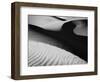 Sand dunes in a desert, Mesquite Flat Dunes, Death Valley National Park, California, USA-Panoramic Images-Framed Photographic Print