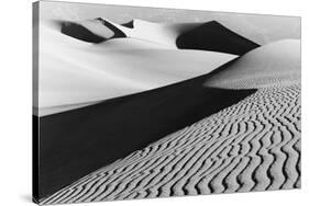 Sand Dunes in Death Valley I-null-Stretched Canvas