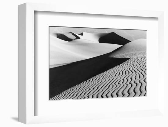 Sand Dunes in Death Valley I-null-Framed Art Print