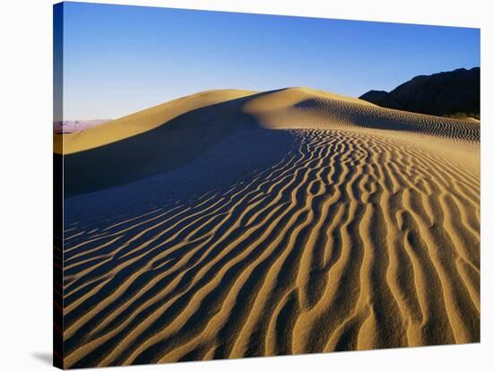 Sand Dunes in Death Valley-Bill Ross-Stretched Canvas