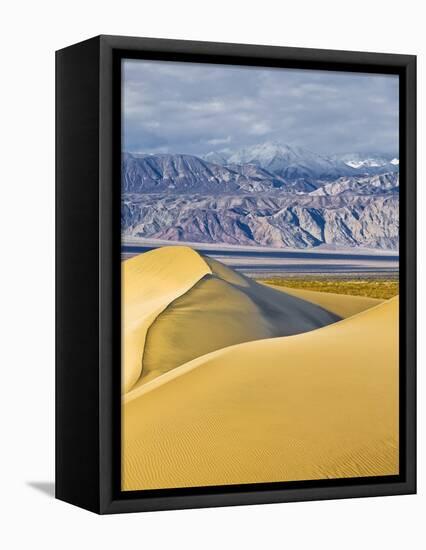 Sand Dunes in Death Valley-Rudy Sulgan-Framed Stretched Canvas