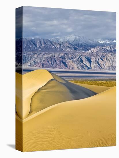 Sand Dunes in Death Valley-Rudy Sulgan-Stretched Canvas
