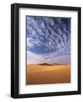 Sand Dunes in Erg Chebbi Sand Sea, Sahara Desert, Near Merzouga, Morocco, North Africa, Africa-Lee Frost-Framed Photographic Print