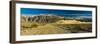 Sand Dunes in Front of a Mountain Range, Eureka Valley Sand Dunes, Eureka Valley, Inyo County, C...-null-Framed Photographic Print