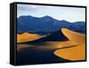 Sand Dunes in Mesquite Flat, Death Valley National Park, California, USA-Bernard Friel-Framed Stretched Canvas