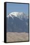 Sand Dunes in the Great Sand Dunes National Park and Preserve with Sangre Cristo Mountains-Richard Maschmeyer-Framed Stretched Canvas