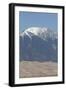 Sand Dunes in the Great Sand Dunes National Park and Preserve with Sangre Cristo Mountains-Richard Maschmeyer-Framed Photographic Print