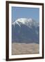 Sand Dunes in the Great Sand Dunes National Park and Preserve with Sangre Cristo Mountains-Richard Maschmeyer-Framed Photographic Print