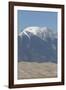 Sand Dunes in the Great Sand Dunes National Park and Preserve with Sangre Cristo Mountains-Richard Maschmeyer-Framed Photographic Print