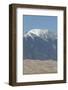 Sand Dunes in the Great Sand Dunes National Park and Preserve with Sangre Cristo Mountains-Richard Maschmeyer-Framed Photographic Print