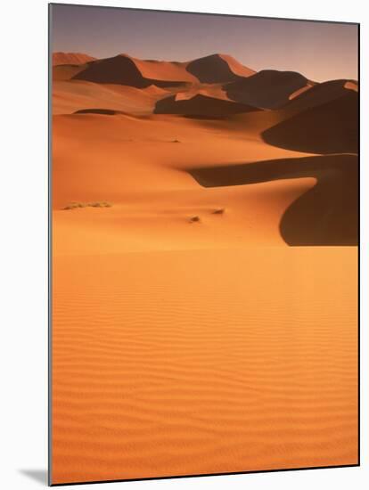 Sand Dunes, Namibia-Peter Adams-Mounted Premium Photographic Print