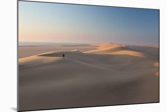 Sand Dunes Near Swakopmund in Namibia-Alex Saberi-Mounted Photographic Print