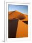 Sand Dunes of Erg Chebbi, Merzouga, Meknes-Tafilalet, Morocco, North Africa, Africa-Stuart Black-Framed Photographic Print