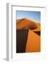 Sand Dunes of Erg Chebbi, Merzouga, Meknes-Tafilalet, Morocco, North Africa, Africa-Stuart Black-Framed Photographic Print