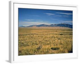 Sand Dunes of Great Sand Dunes National Park and Preserve in the Sangre De Cristo Mountains, CO-Bernard Friel-Framed Photographic Print