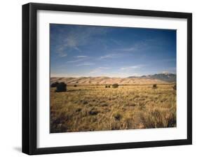 Sand Dunes of Great Sand Dunes National Park and Preserve in the Sangre De Cristo Mountains, CO-Bernard Friel-Framed Photographic Print