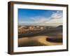 Sand dunes of Ica Desert near Huacachina, sunrise, Ica Region, Peru, South America-Karol Kozlowski-Framed Photographic Print