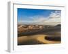 Sand dunes of Ica Desert near Huacachina, sunrise, Ica Region, Peru, South America-Karol Kozlowski-Framed Photographic Print