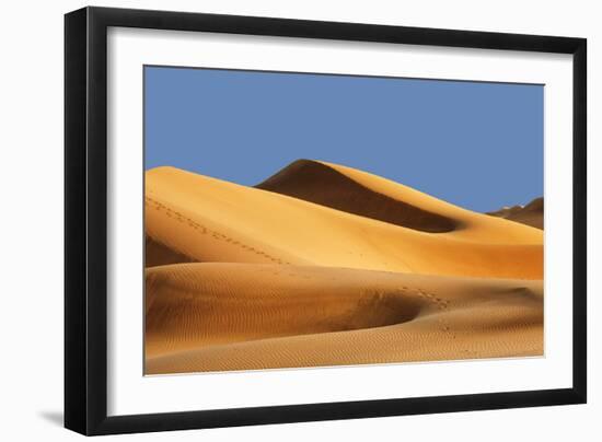 Sand Dunes of Maspalomas at Sunset-Markus Lange-Framed Photographic Print