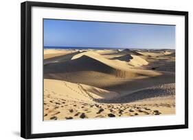 Sand Dunes of Maspalomas, Maspalomas, Gran Canaria, Canary Islands, Spain, Atlantic, Europe-Markus Lange-Framed Photographic Print