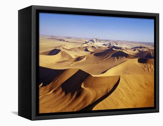 Sand Dunes of Namib-Naukluft Park-Michele Westmorland-Framed Stretched Canvas