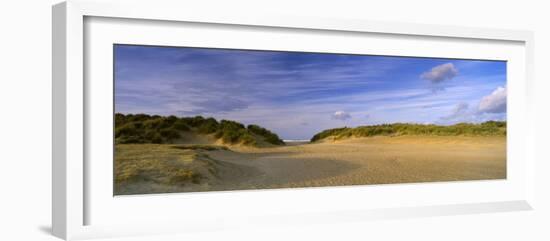 Sand Dunes on the Beach, Holkham Beach, Norfolk, England-null-Framed Photographic Print