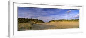 Sand Dunes on the Beach, Holkham Beach, Norfolk, England-null-Framed Photographic Print