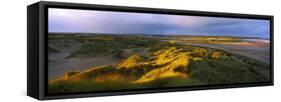 Sand Dunes on the Beach, Newburgh, River Ythan, Aberdeenshire, Scotland-null-Framed Stretched Canvas